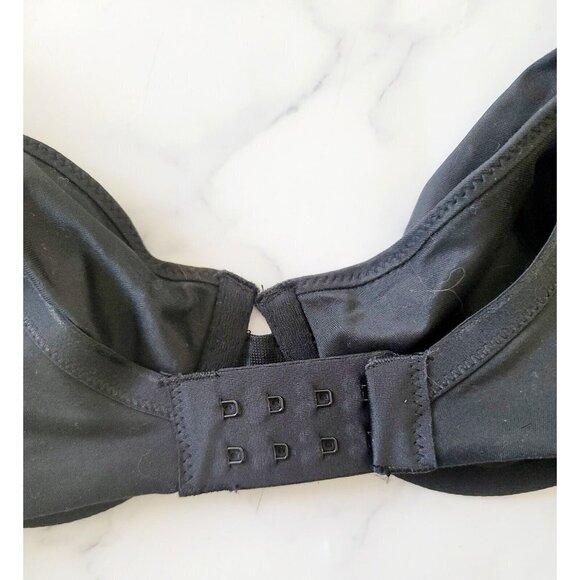 Soma Embraceable Signature Lace Unlined Perfect Coverage Underwire Black Bra 32C - Picture 7 of 10